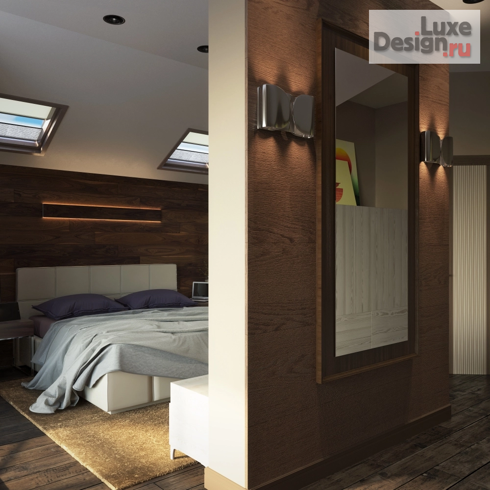 Дизайн интерьера коттеджа "Шервудский лес 270 кв.м." (фото 7)