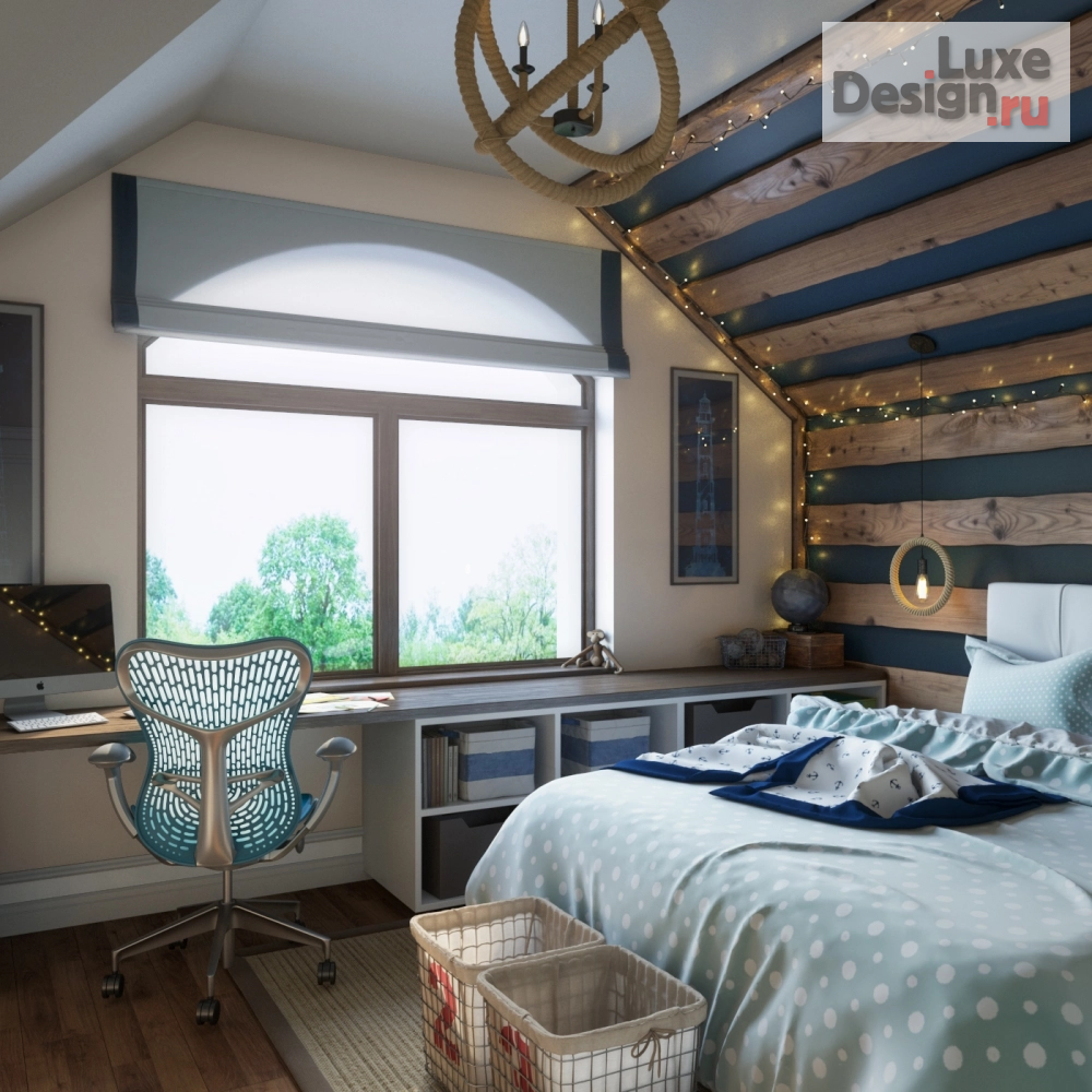 Дизайн интерьера коттеджа "Шервудский лес 270 кв.м." (фото 3)