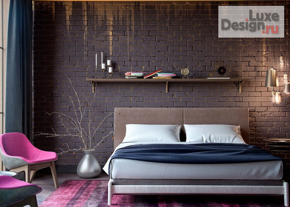 Дизайн интерьера комнаты "Проект спальни" (фото 2)