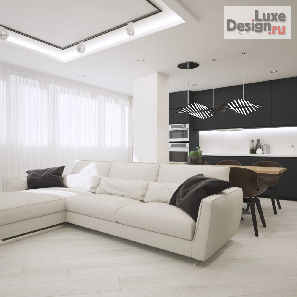 Дизайн интерьера квартиры "Дизайн квартиры в стиле неоклассика" (фото 6)