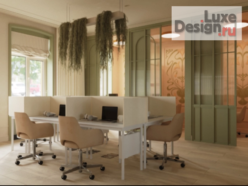 Дизайн интерьера офиса "Коворкинг в центре Ростова" (фото 1) от дизайнера PointPro - архитектурное бюро Дизайн интерьера офиса "Коворкинг в центре Ростова" (фото 1)