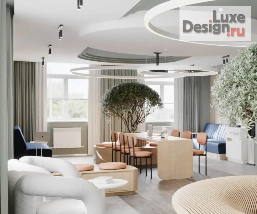 Дизайн интерьера кабинета "Офис компании SFT Group" (фото 1)