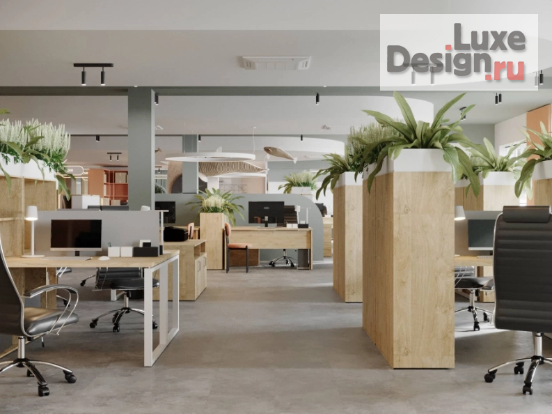 Дизайн интерьера кабинета "Офис компании SFT Group" (фото 2)