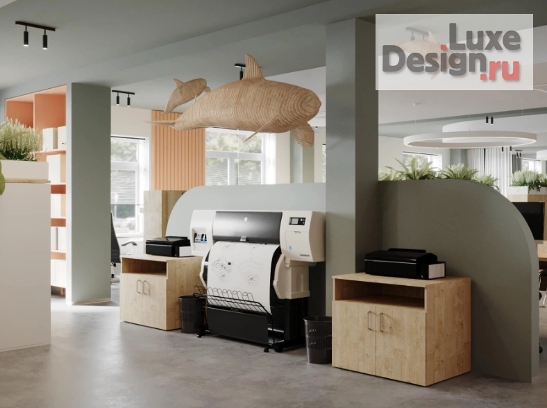 Дизайн интерьера кабинета "Офис компании SFT Group" (фото 5)