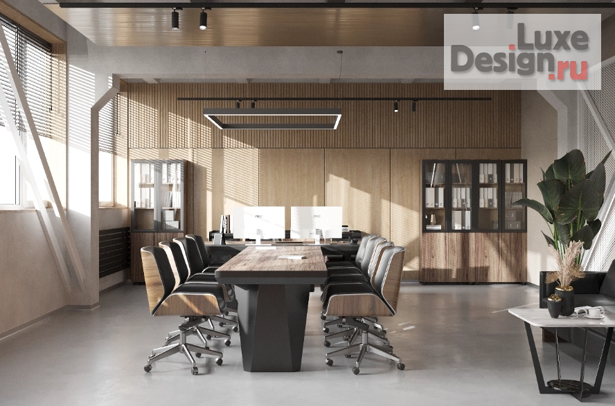 Дизайн интерьера офиса "АО «Клевер»" (фото 1) от дизайнера PointPro - архитектурное бюро Дизайн интерьера офиса "АО «Клевер»" (фото 1)