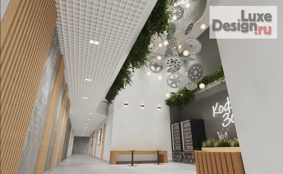 Дизайн интерьера офиса "АО «Клевер»" (фото 4) от дизайнера PointPro - архитектурное бюро Дизайн интерьера офиса "АО «Клевер»" (фото 4)