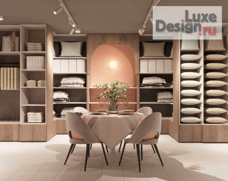 Дизайн интерьера текстиль "Салон текстиля и декора" (фото 2)