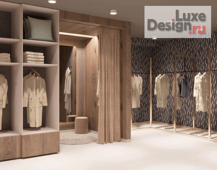 Дизайн интерьера текстиль "Салон текстиля и декора" (фото 4)