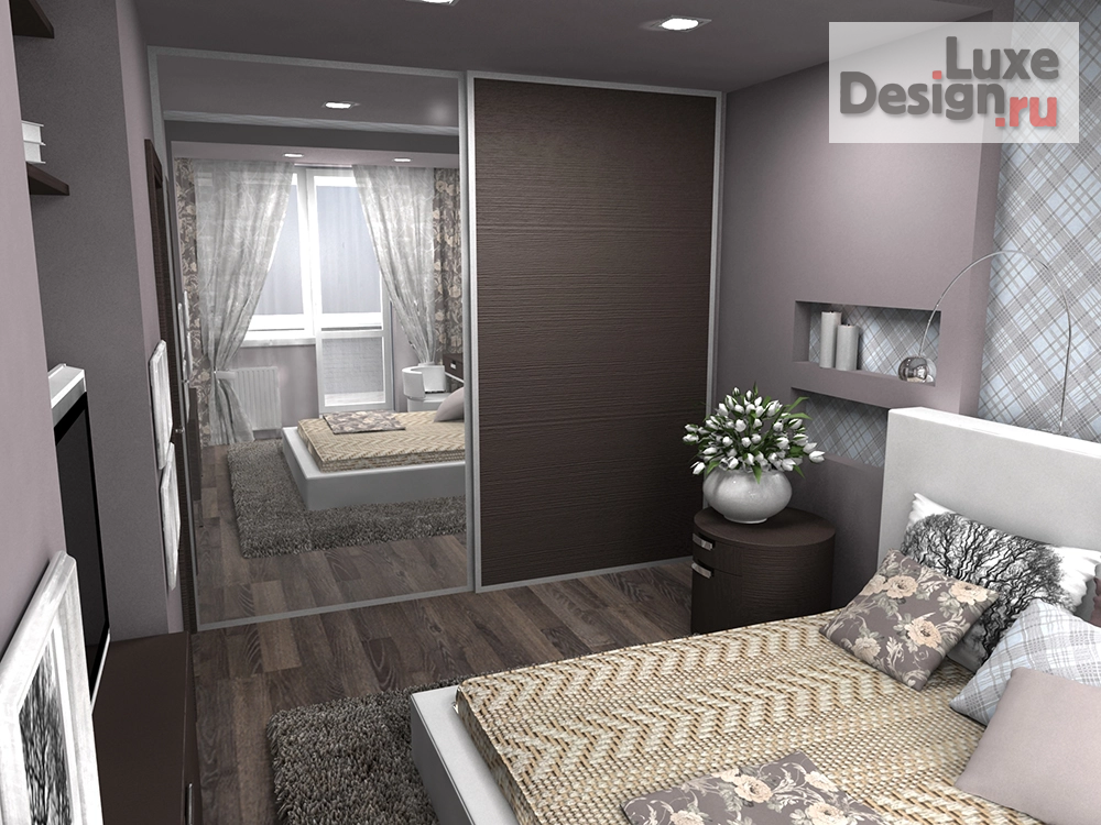 Дизайн интерьера двухкомнатной квартиры "Из двушки в трешку" (фото 22)