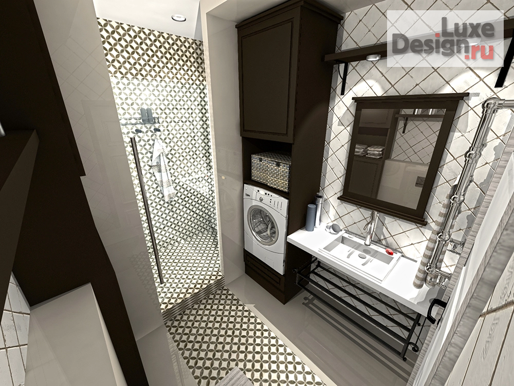 Дизайн интерьера коттеджа "Коттедж в винтажном настроении" (фото 10)