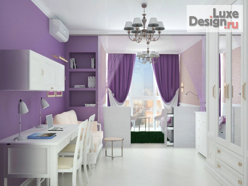 Дизайн интерьера детской "Детская" (фото 1)