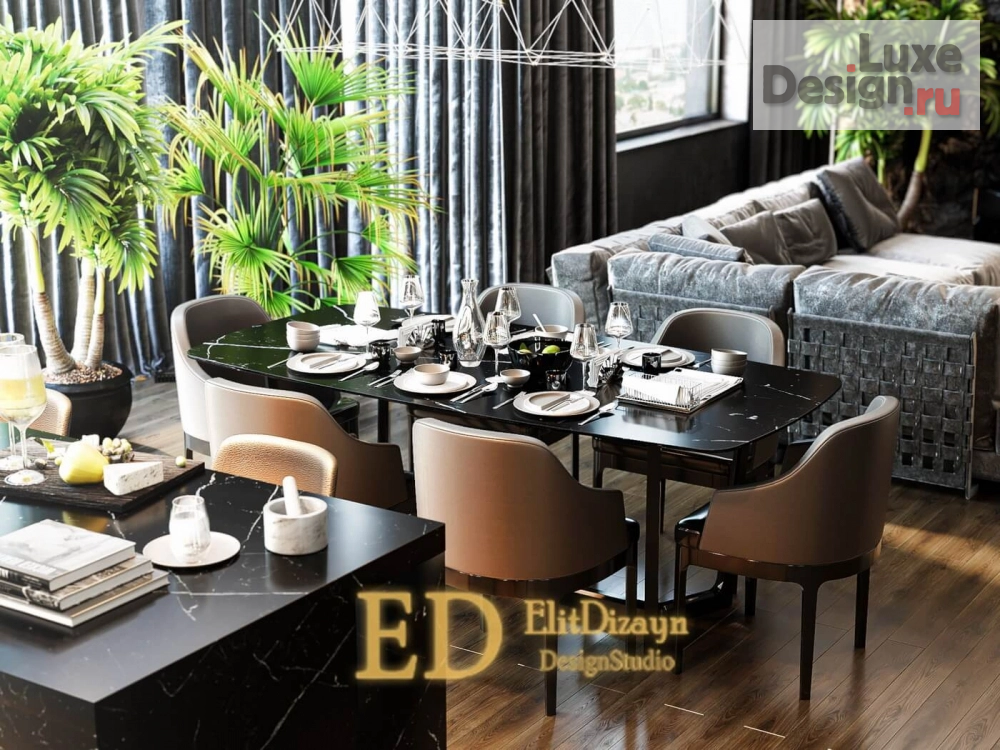 Дизайн интерьера пентхауса "Пентхаус" (фото 10)