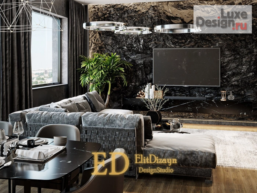 Дизайн интерьера пентхауса "Пентхаус" (фото 12)