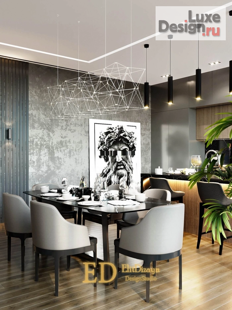 Дизайн интерьера пентхауса "Пентхаус" (фото 14)