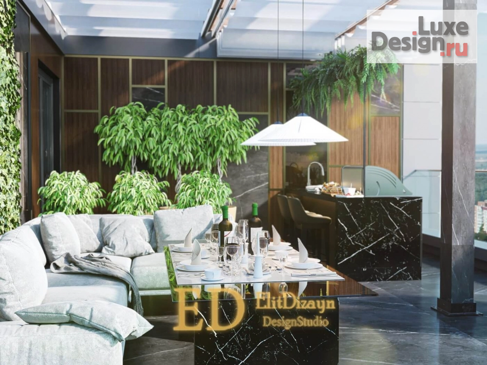 Дизайн интерьера пентхауса "Пентхаус" (фото 63)