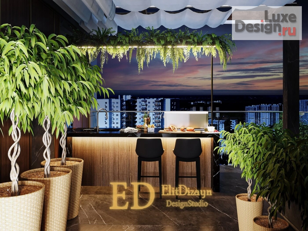 Дизайн интерьера пентхауса "Пентхаус" (фото 67)