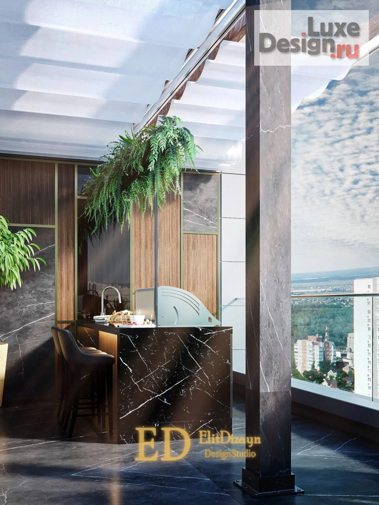 Дизайн интерьера пентхауса "Пентхаус" (фото 73)