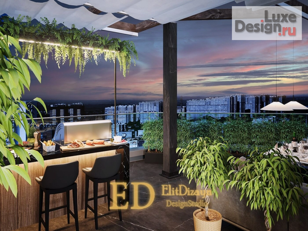 Дизайн интерьера пентхауса "Пентхаус" (фото 75)