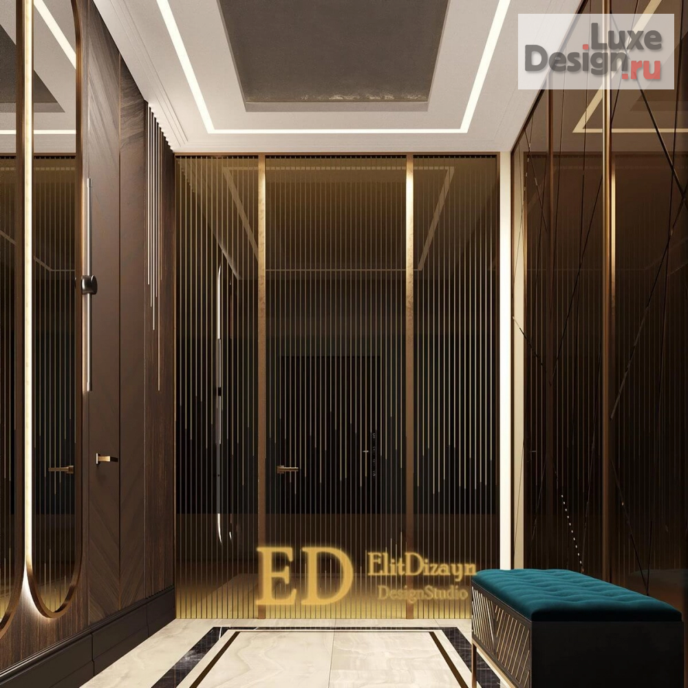 Дизайн интерьера двухкомнатной квартиры "Квартира Ар-Деко" (фото 4)