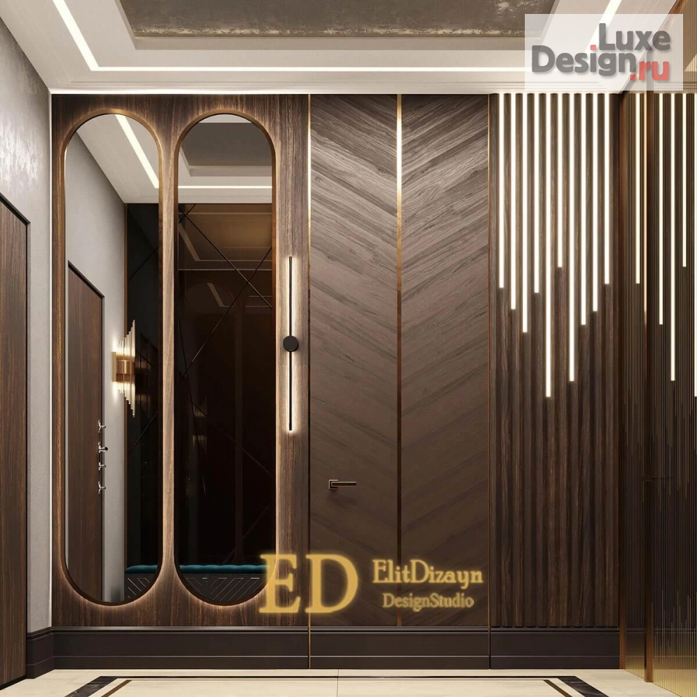 Дизайн интерьера двухкомнатной квартиры "Квартира Ар-Деко" (фото 6)