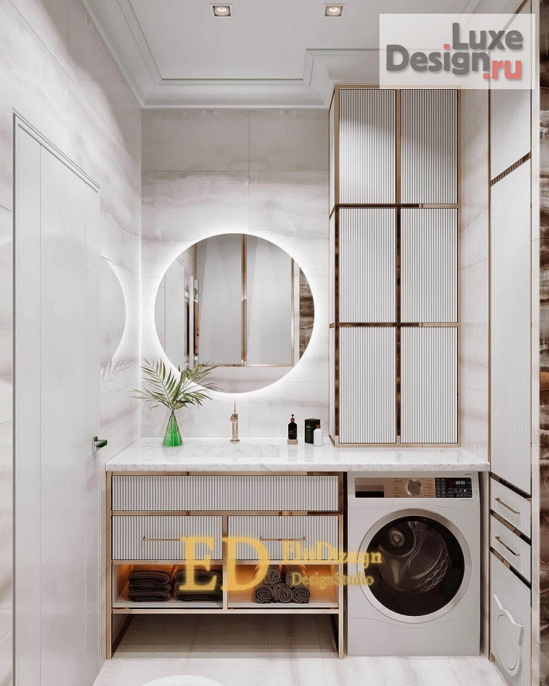 Дизайн интерьера трехкомнатной квартиры "Квартира 100 м2" (фото 2)