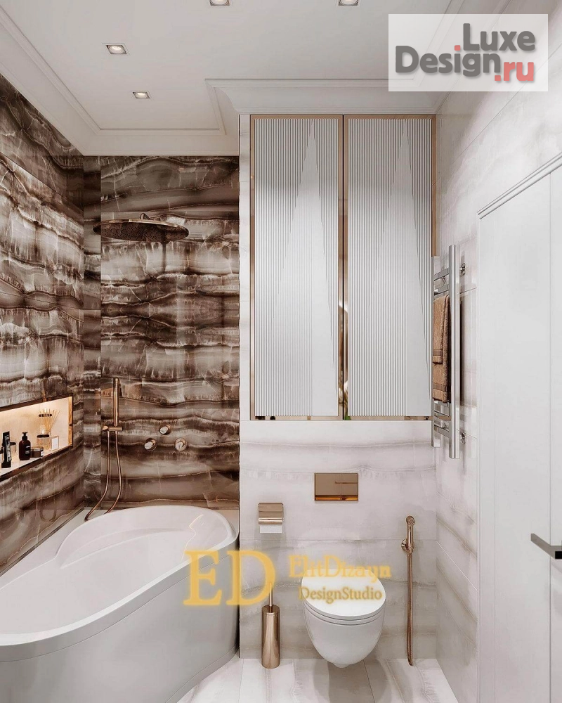 Дизайн интерьера трехкомнатной квартиры "Квартира 100 м2" (фото 3)