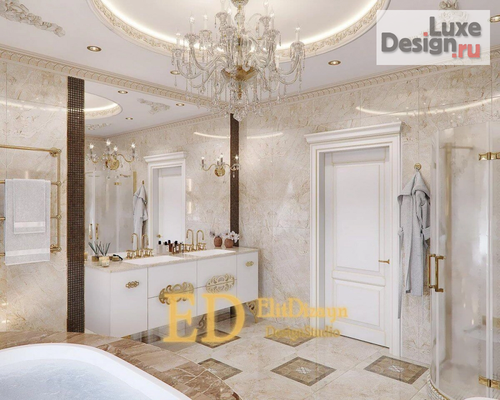 Дизайн интерьера частного дома "Дом в классическом стиле" (фото 19)