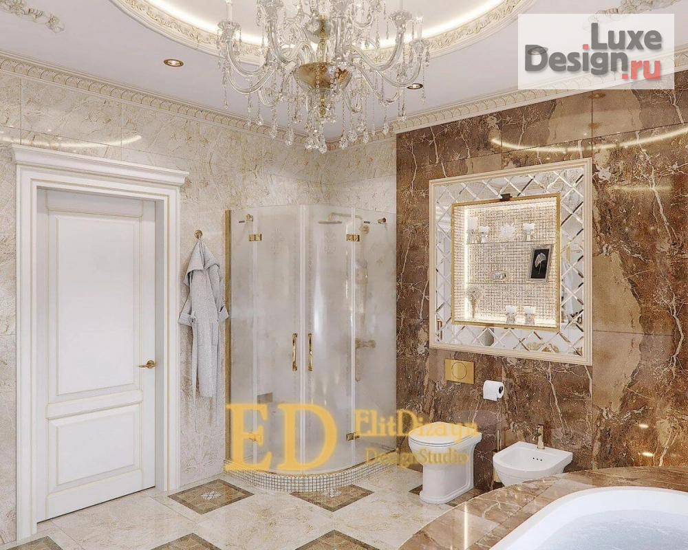 Дизайн интерьера частного дома "Дом в классическом стиле" (фото 20)