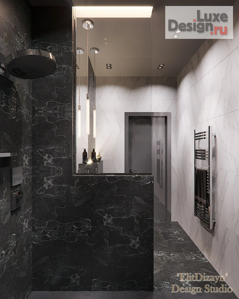 Дизайн интерьера четырехкомнатной квартиры "Квартира в ЖК в Москве" (фото 11)