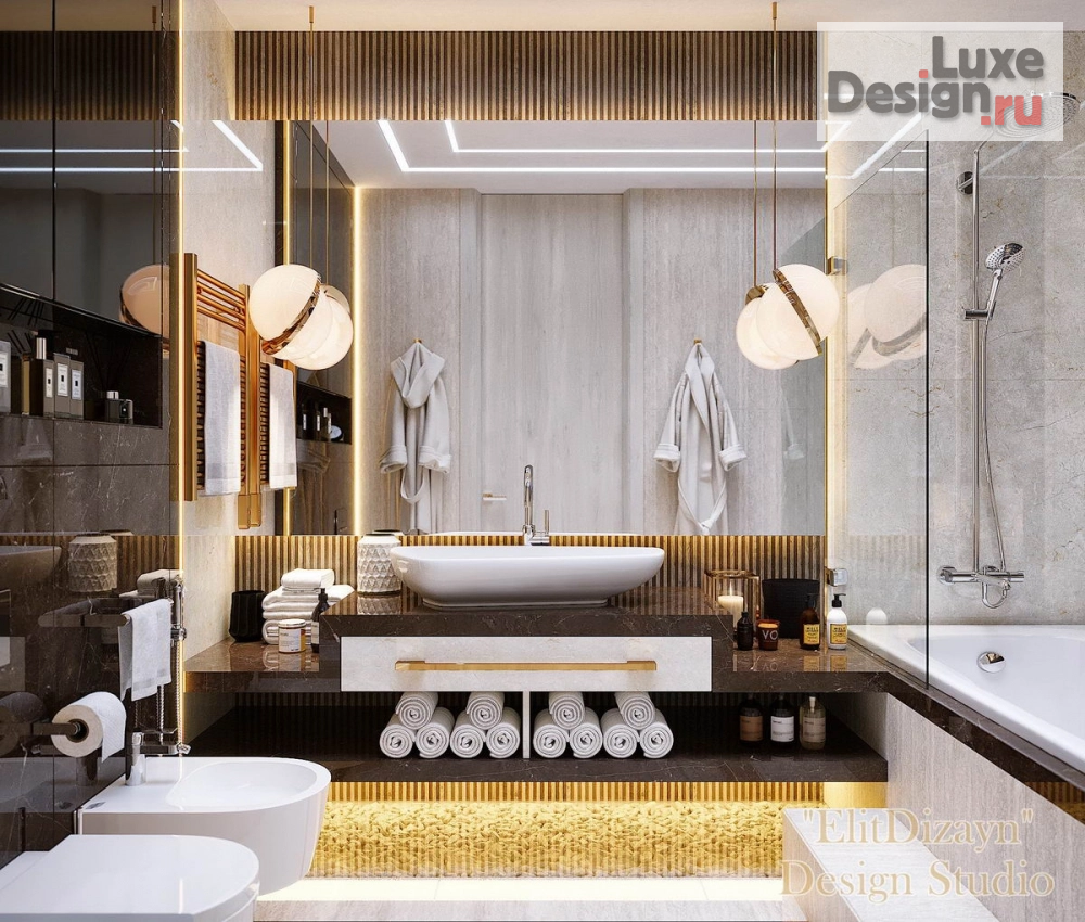 Дизайн интерьера пентхауса "Пентхаус" (фото 6)