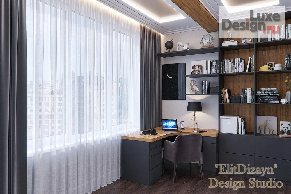 Дизайн интерьера четырехкомнатной квартиры "Квартира в ЖК в Москве" (фото 14)