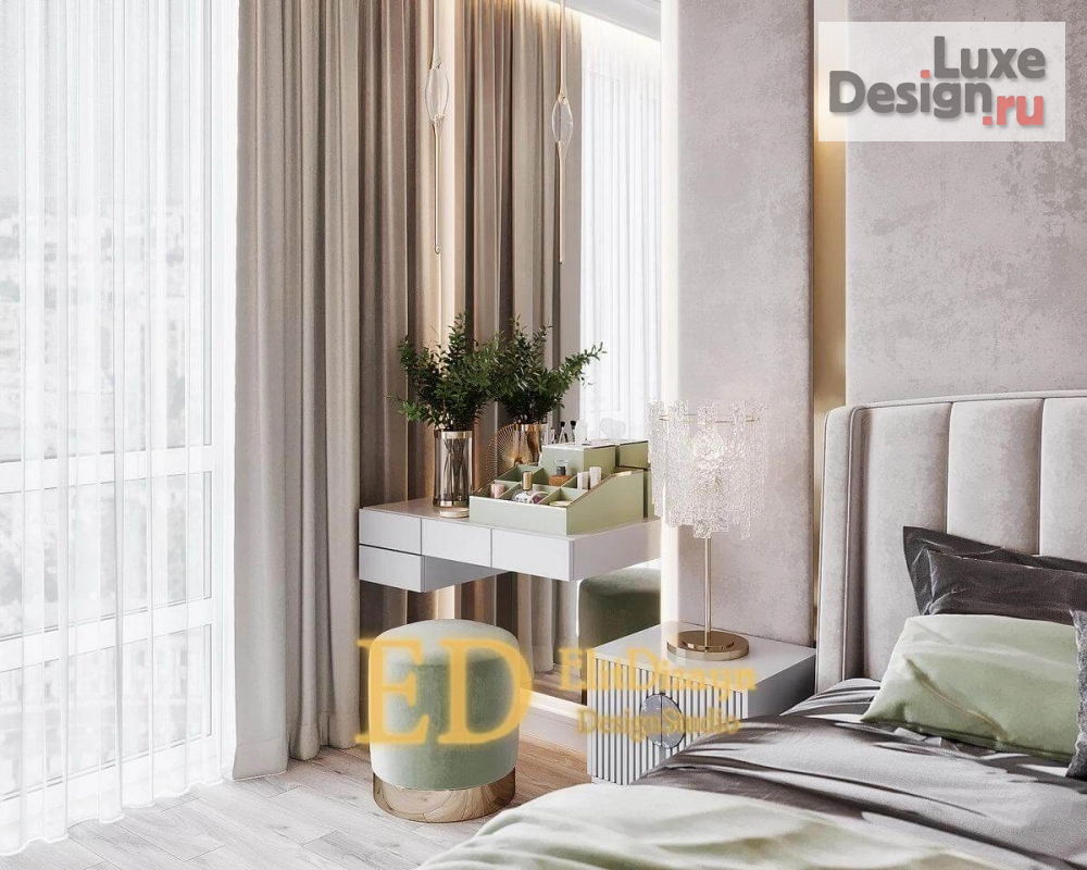 Дизайн интерьера трехкомнатной квартиры "Квартира 100 м2" (фото 18)