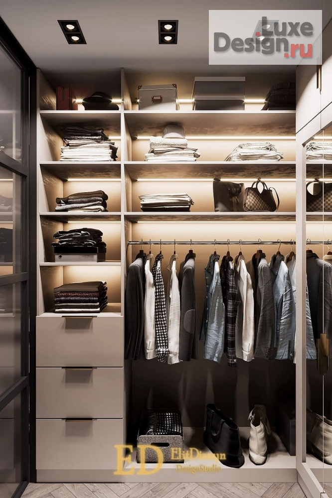 Дизайн интерьера трехкомнатной квартиры "Квартира - 120м2" (фото 3)