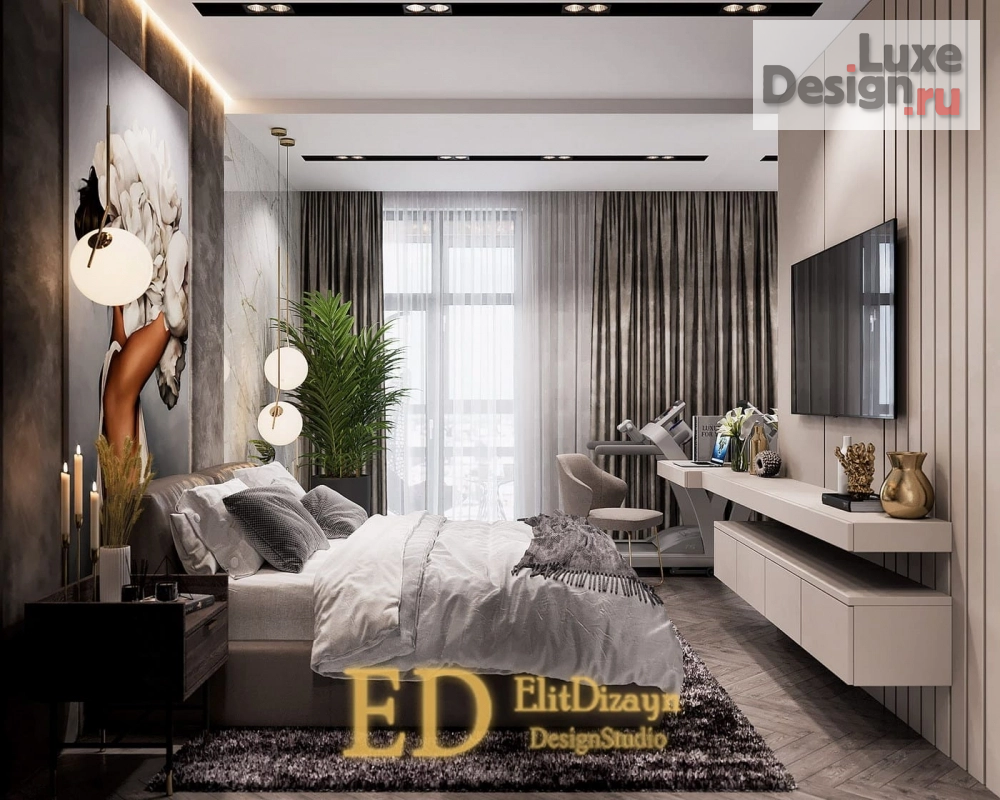 Дизайн интерьера трехкомнатной квартиры "Квартира - 120м2" (фото 12)