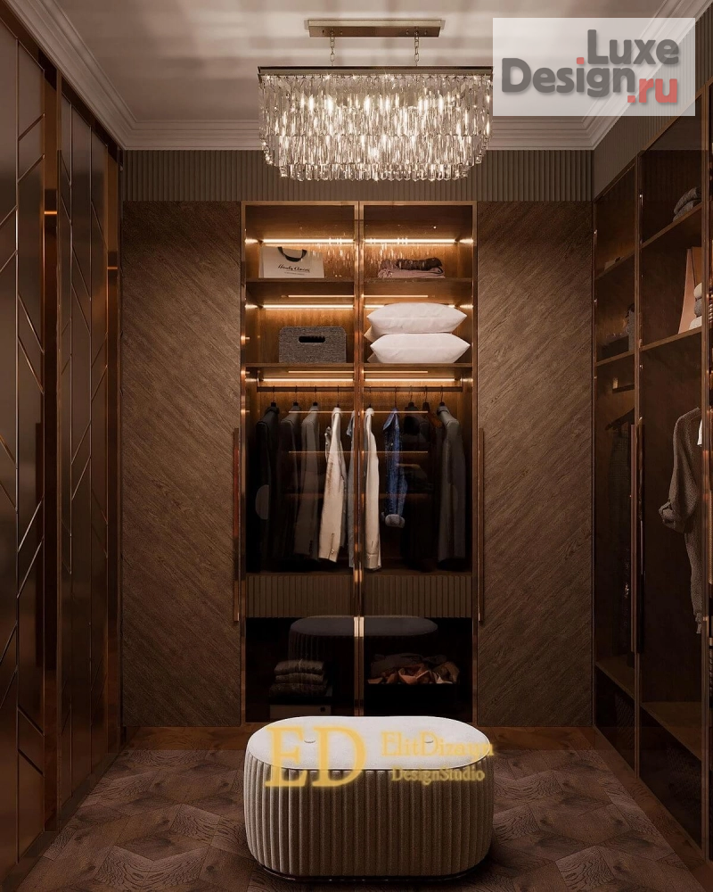 Дизайн интерьера двухкомнатной квартиры "Квартира Ар-Деко" (фото 25)