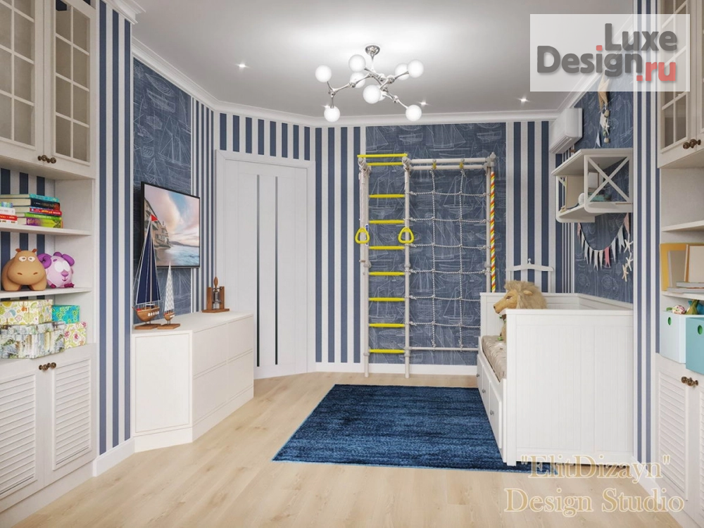 Дизайн интерьера трехкомнатной квартиры "Квартира" (фото 10)