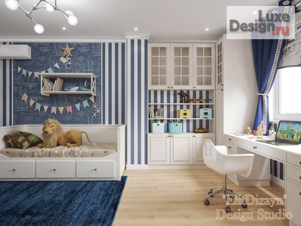 Дизайн интерьера трехкомнатной квартиры "Квартира" (фото 11)