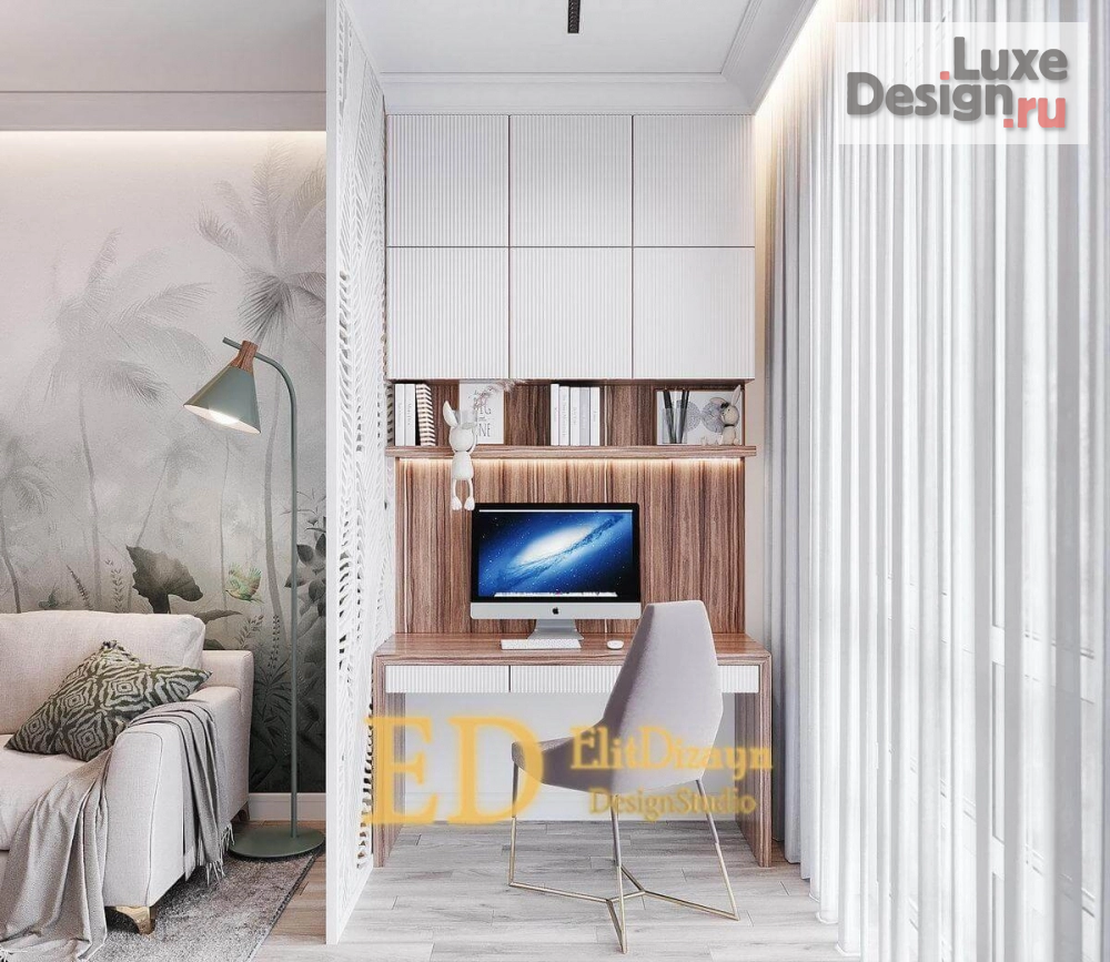 Дизайн интерьера трехкомнатной квартиры "Квартира 100 м2" (фото 25)