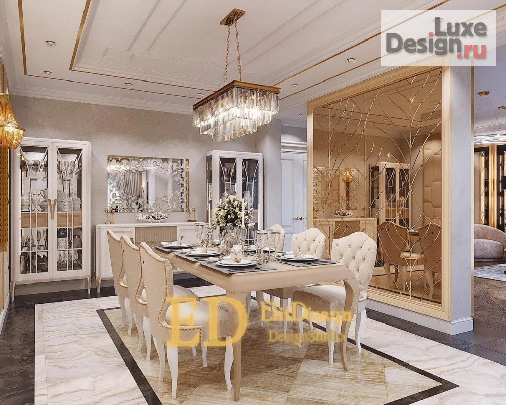 Дизайн интерьера частного дома "Дом в классическом стиле" (фото 32)