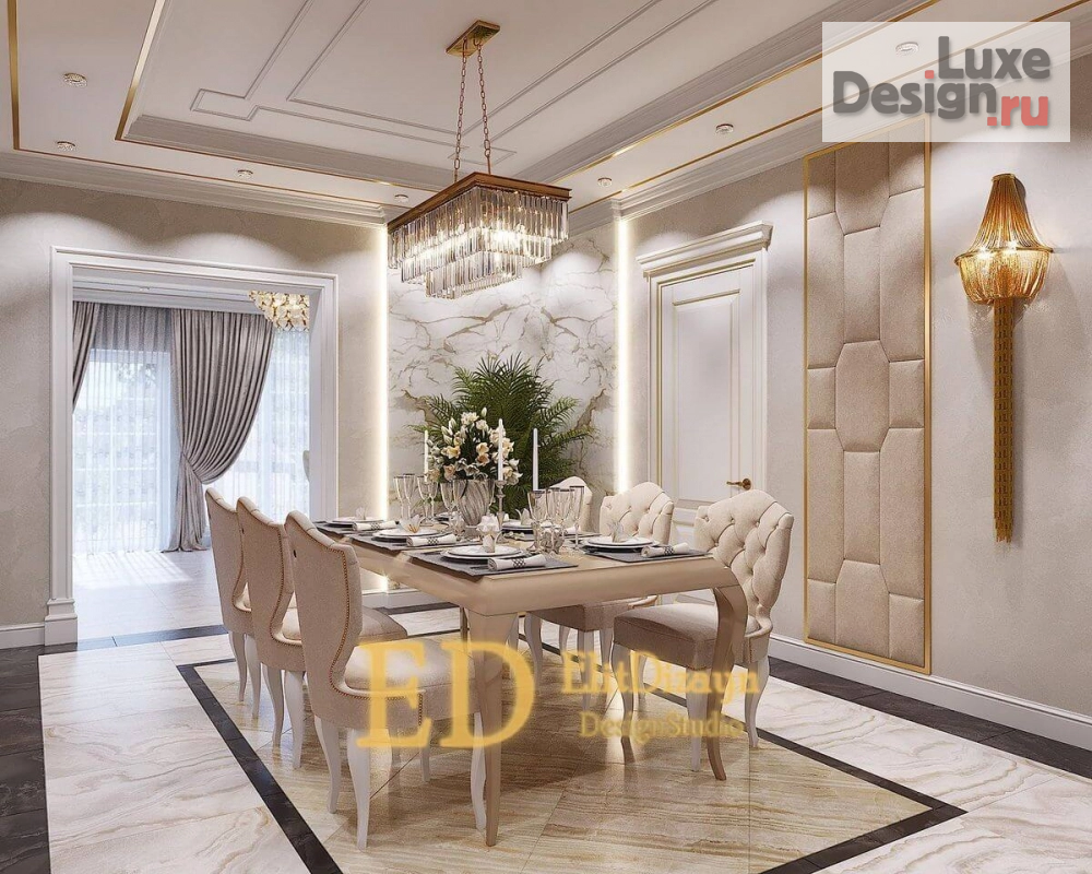 Дизайн интерьера частного дома "Дом в классическом стиле" (фото 34)