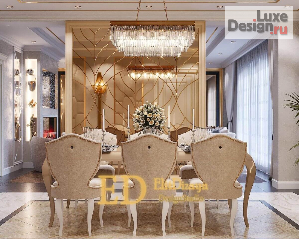 Дизайн интерьера частного дома "Дом в классическом стиле" (фото 37)