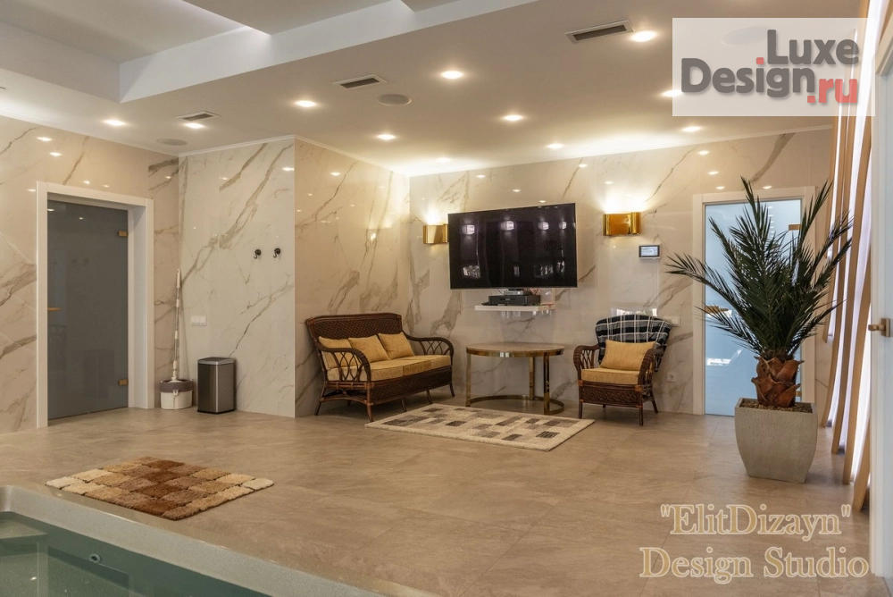 Дизайн интерьера коттеджа "Частный дом с бассейном (часть2)" (фото 25)