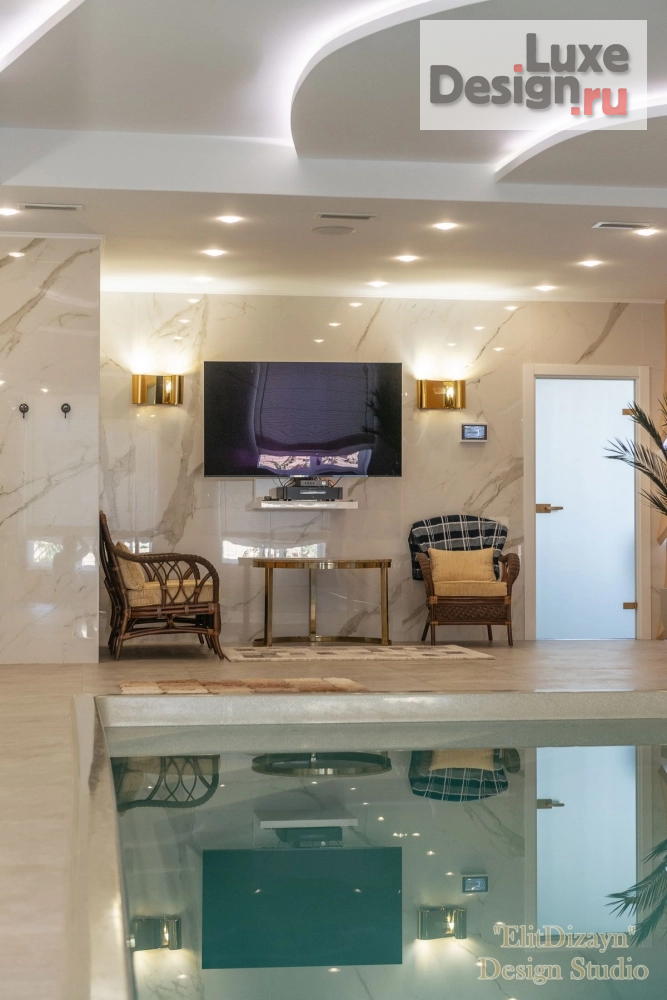 Дизайн интерьера коттеджа "Частный дом с бассейном (часть2)" (фото 28)