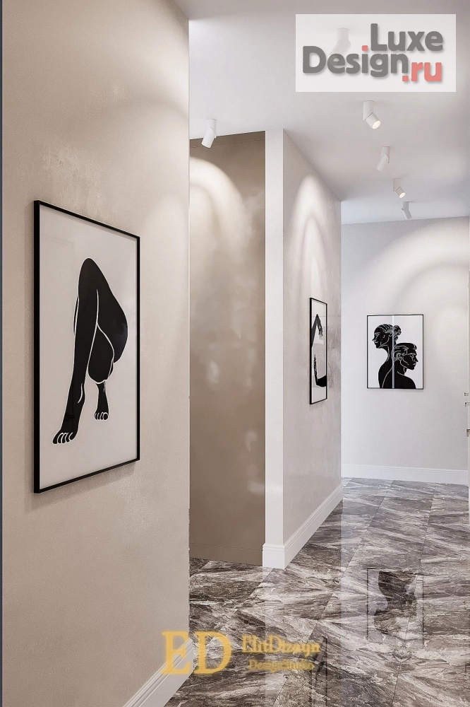 Дизайн интерьера трехкомнатной квартиры "Квартира - 120м2" (фото 21)