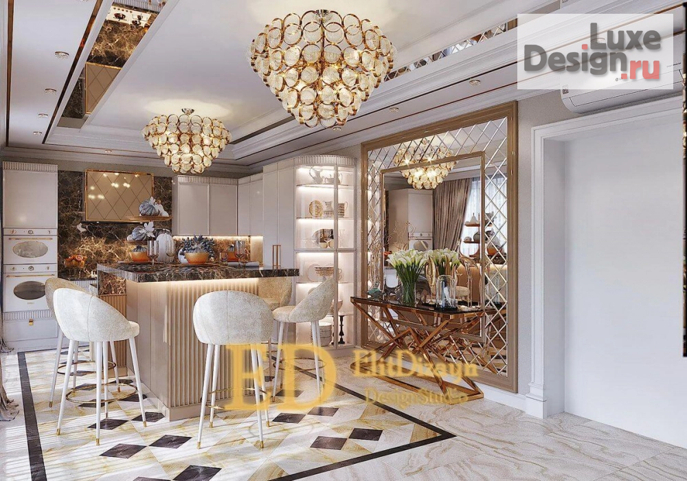 Дизайн интерьера частного дома "Дом в классическом стиле" (фото 57)