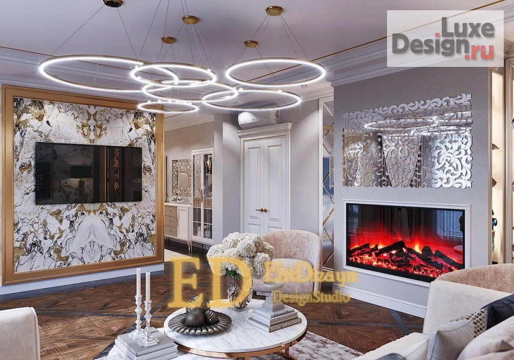 Дизайн интерьера частного дома "Дом в классическом стиле" (фото 73)