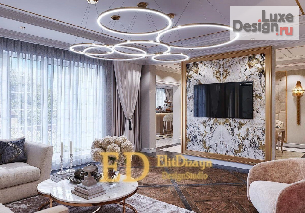 Дизайн интерьера частного дома "Дом в классическом стиле" (фото 74)