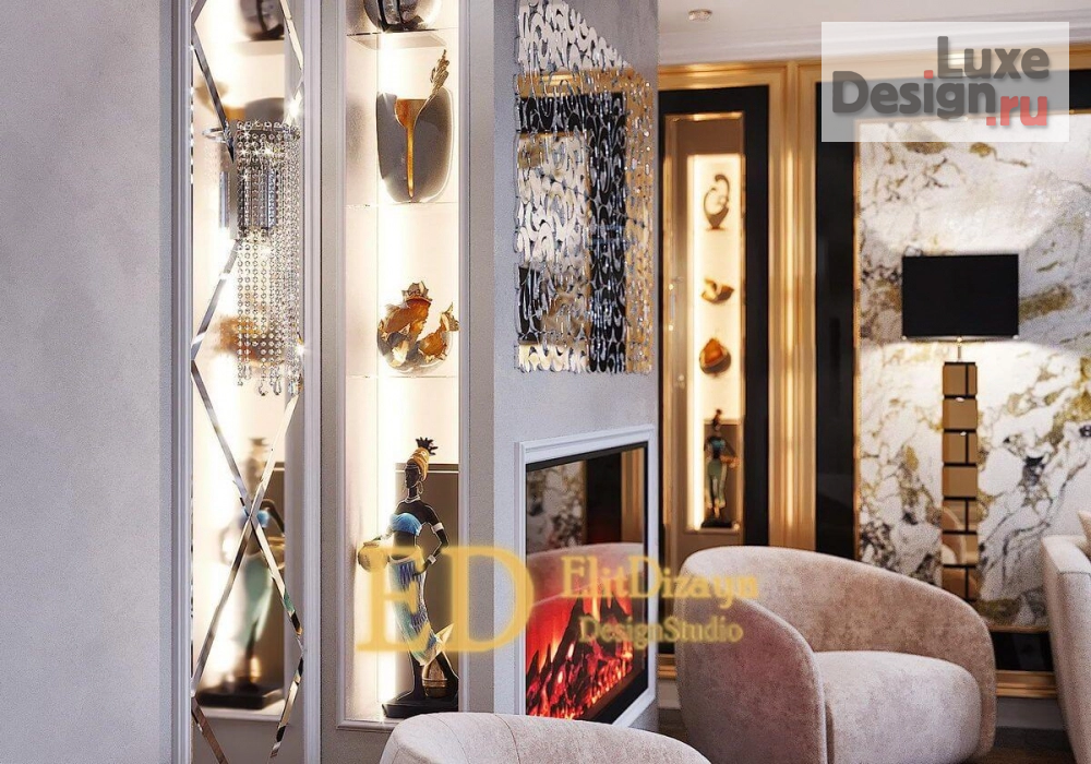 Дизайн интерьера частного дома "Дом в классическом стиле" (фото 77)