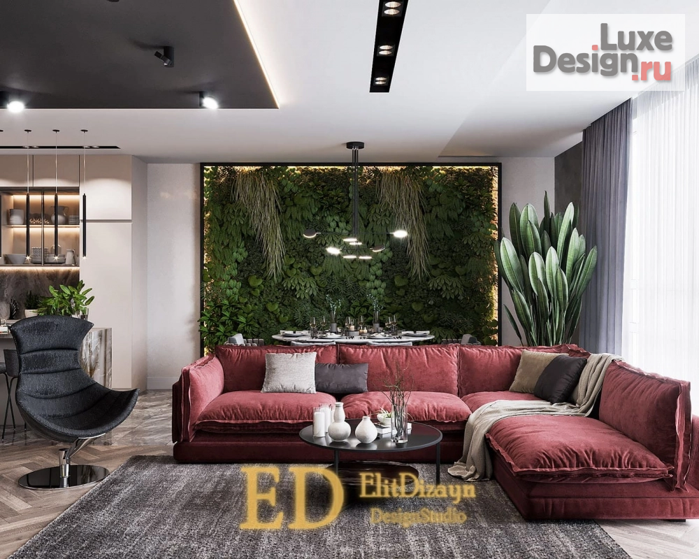 Дизайн интерьера трехкомнатной квартиры "Квартира - 120м2" (фото 25)