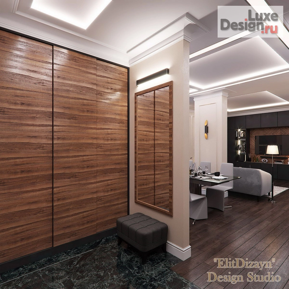 Дизайн интерьера четырехкомнатной квартиры "Квартира в ЖК в Москве" (фото 41)